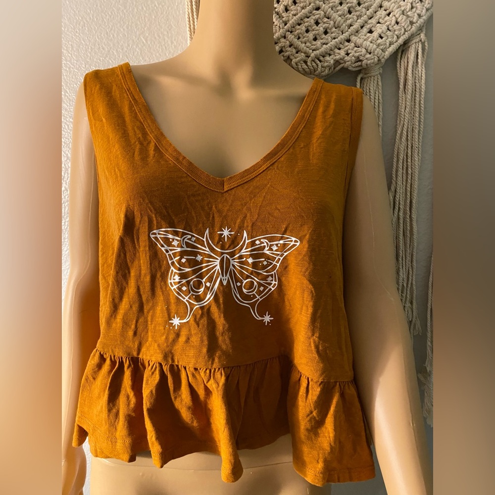 💫 cropped tank top customized by me 💫